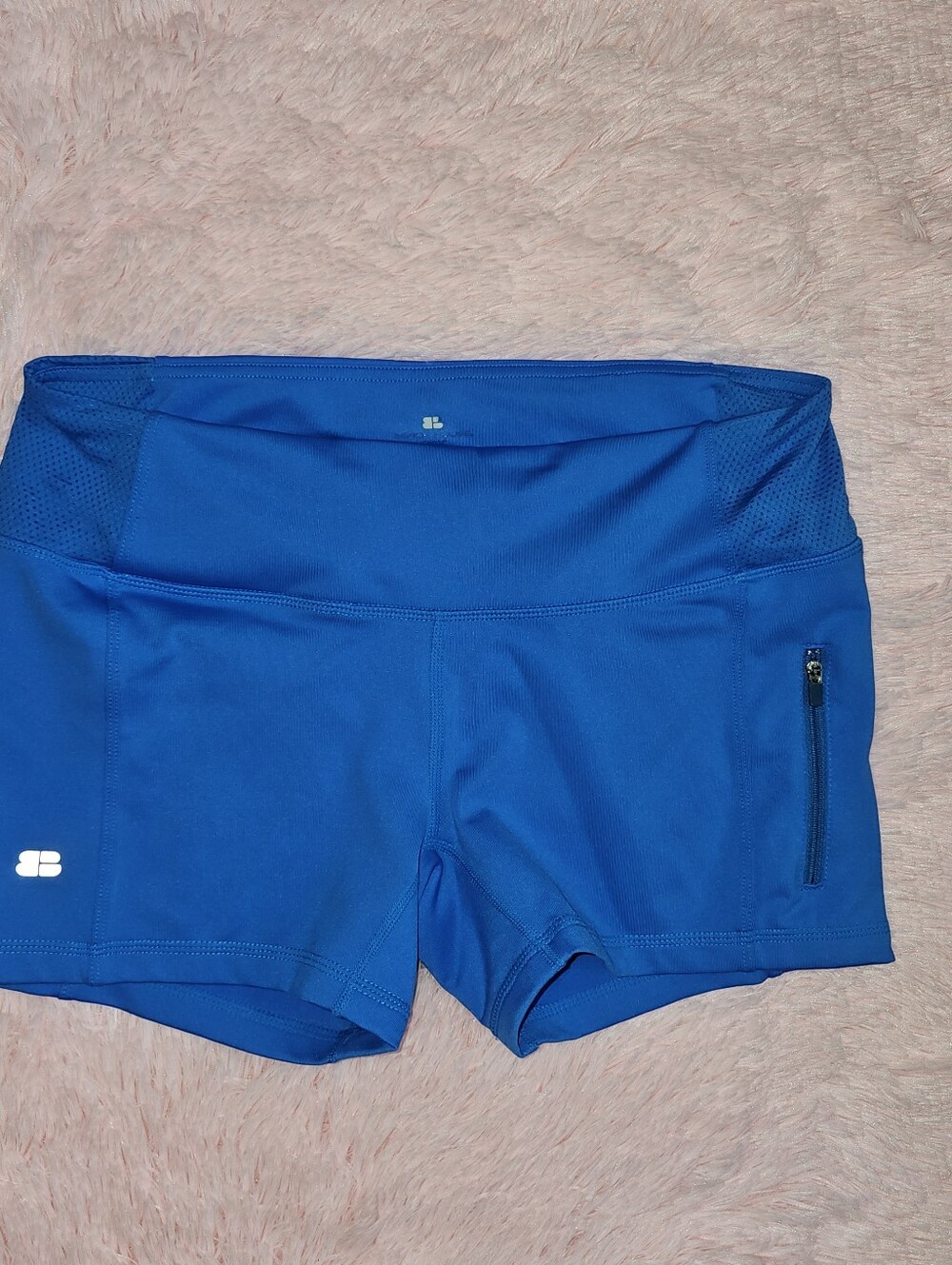 Beach House Sport Chandra Swim Active Shorts Solid Blue Water Activities Size 8